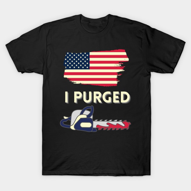 Halloween I PURGED T-Shirt by WhatsDax